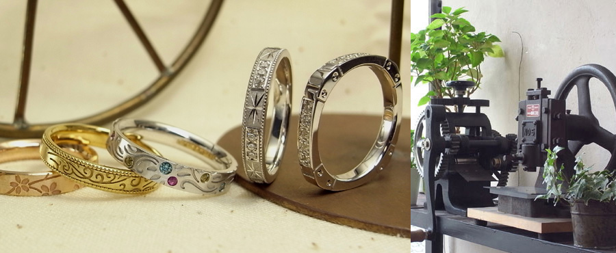 オリジナル結婚指輪の工房 アトリエエッグ