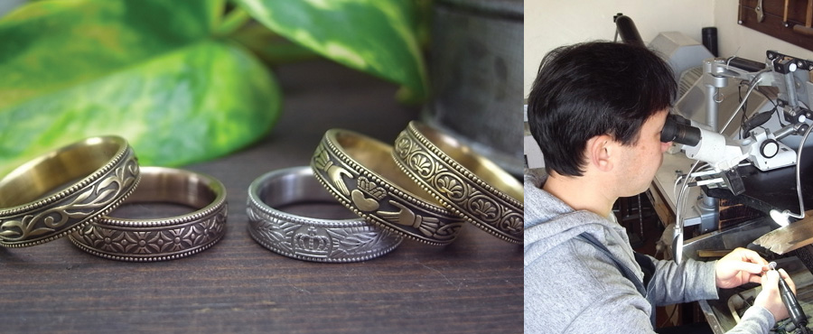 オーダーメイドのマリッジリングやエンゲージリング